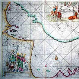 Click to enlarge Historic Map of the Arctic Russian Kola Peninsula (Russian Lapland), White Sea and Region.