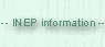 INEP information